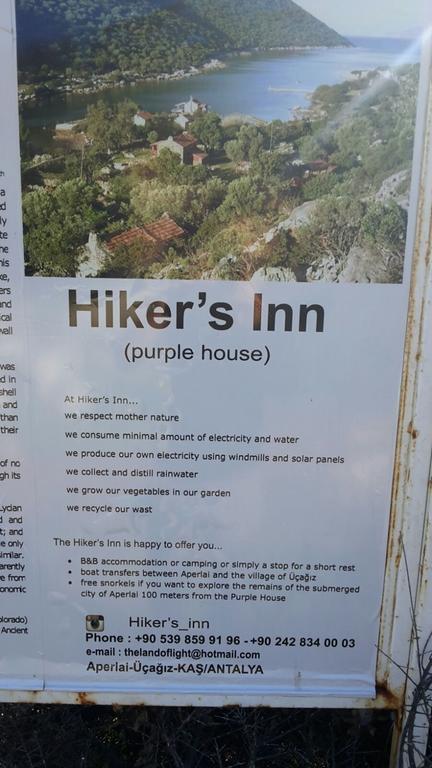 Hiker'S Inn-Purple House Kaleucagız Exterior foto